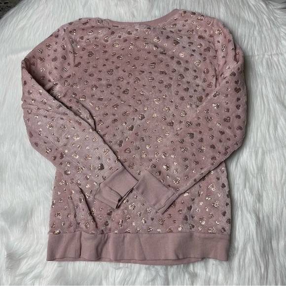 Secret Treasures Pink Rose Gold Heart Pajama Set - Picture 4 of 7